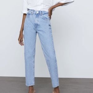 Zara mom jeans
